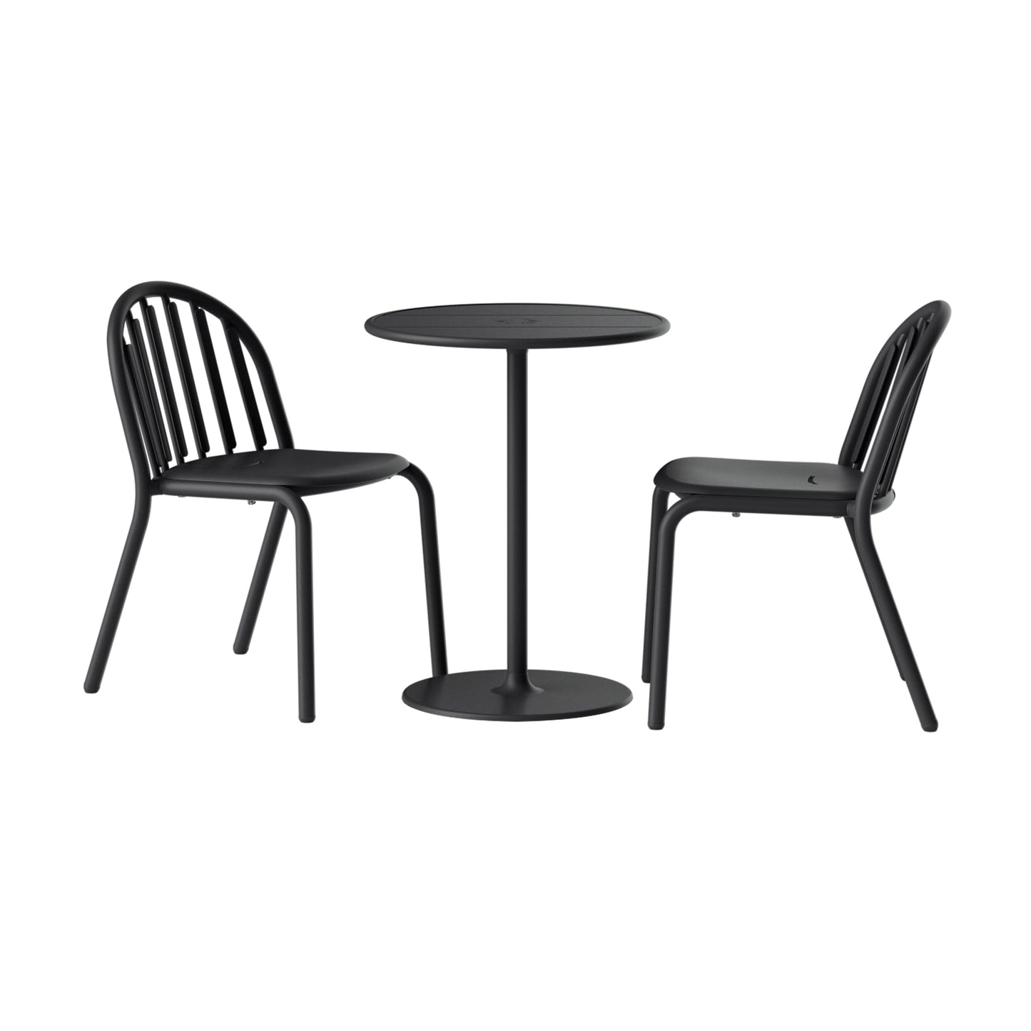 Fred's Bistro-Set<br> 1 runder Tisch + 2 Stühle