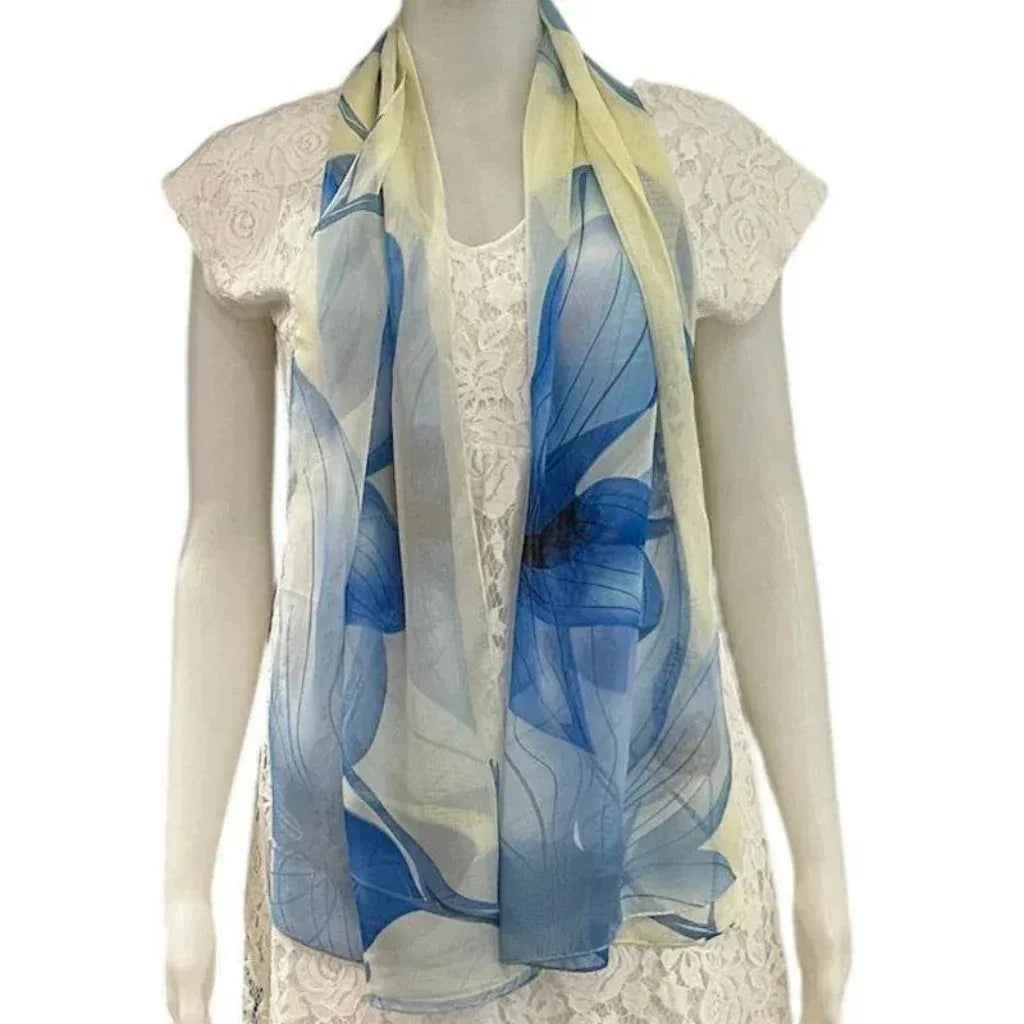Foulard soyeux