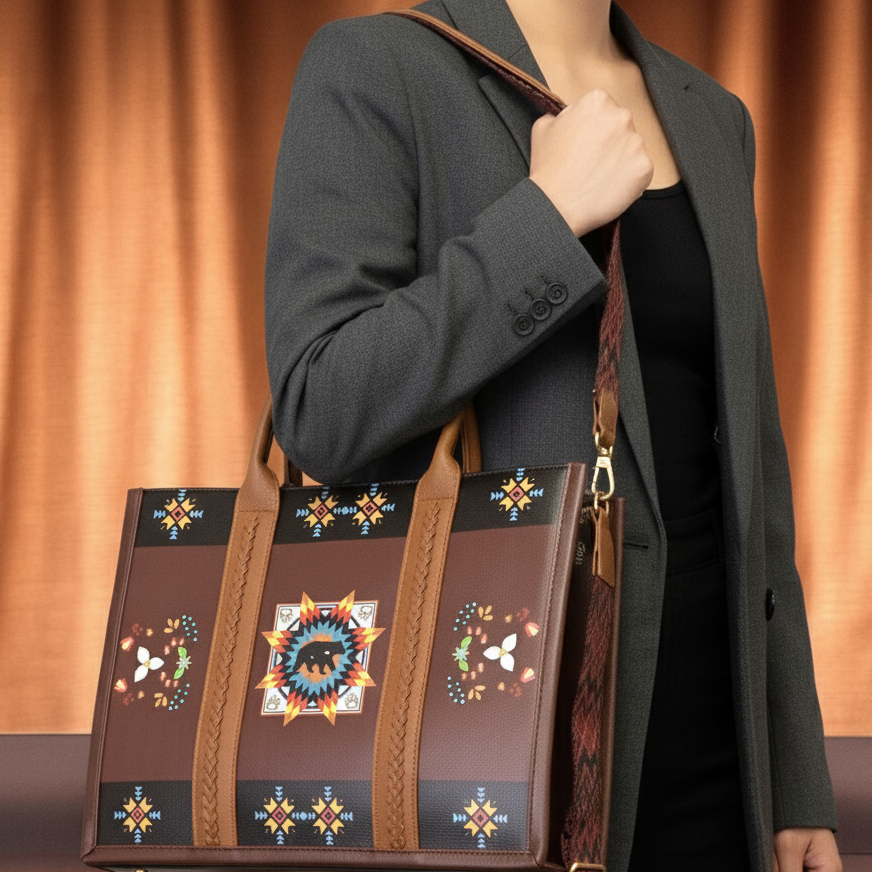 OLDTRIBES™ Yana Earth Brown Carryall