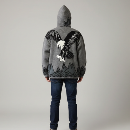 Eagle Unisex Alpaca Sweater