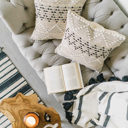 COTTON CANVAS - GEOMTRICAL