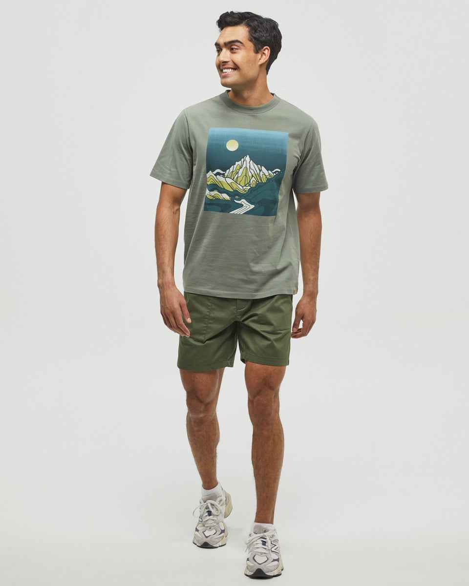 Emerald Edge Relaxed T-Shirt