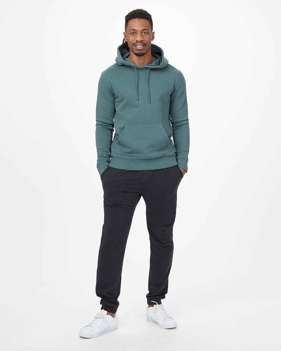 Organic French Terry Seamed Hoodie