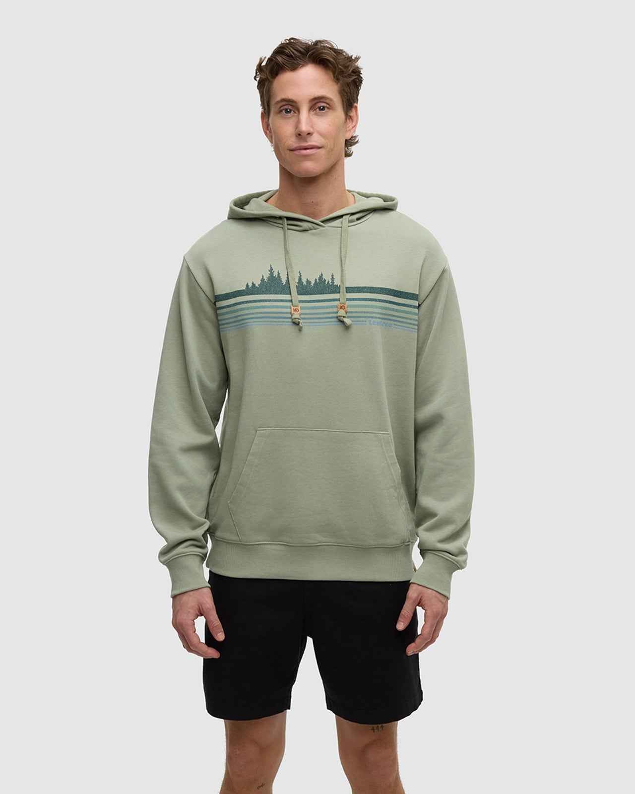 Wildfire Retro Treeline Relaxed Hoodie