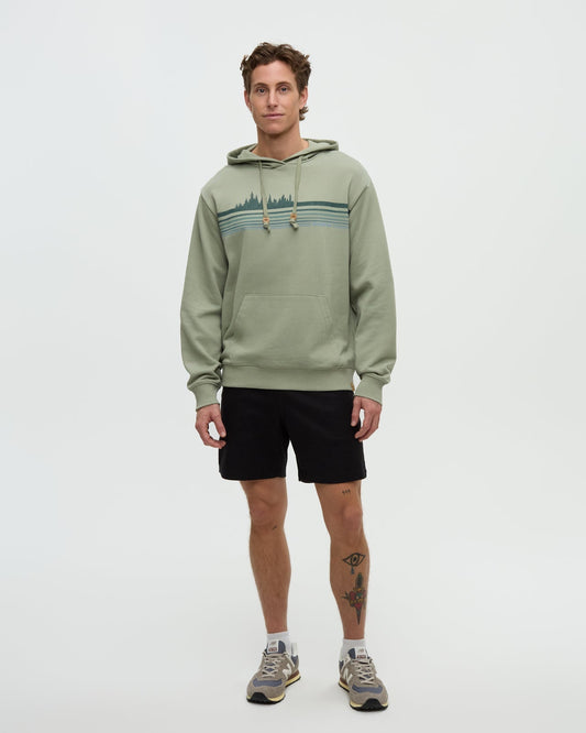 Wildfire Retro Treeline Relaxed Hoodie