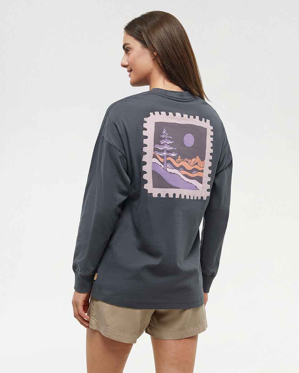 Emerald Edge Oversized Longsleeve