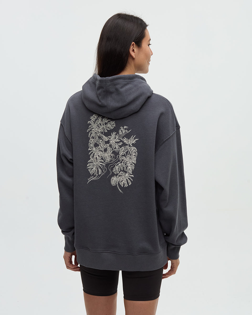 Amazon Foliage Oversized-Hoodie