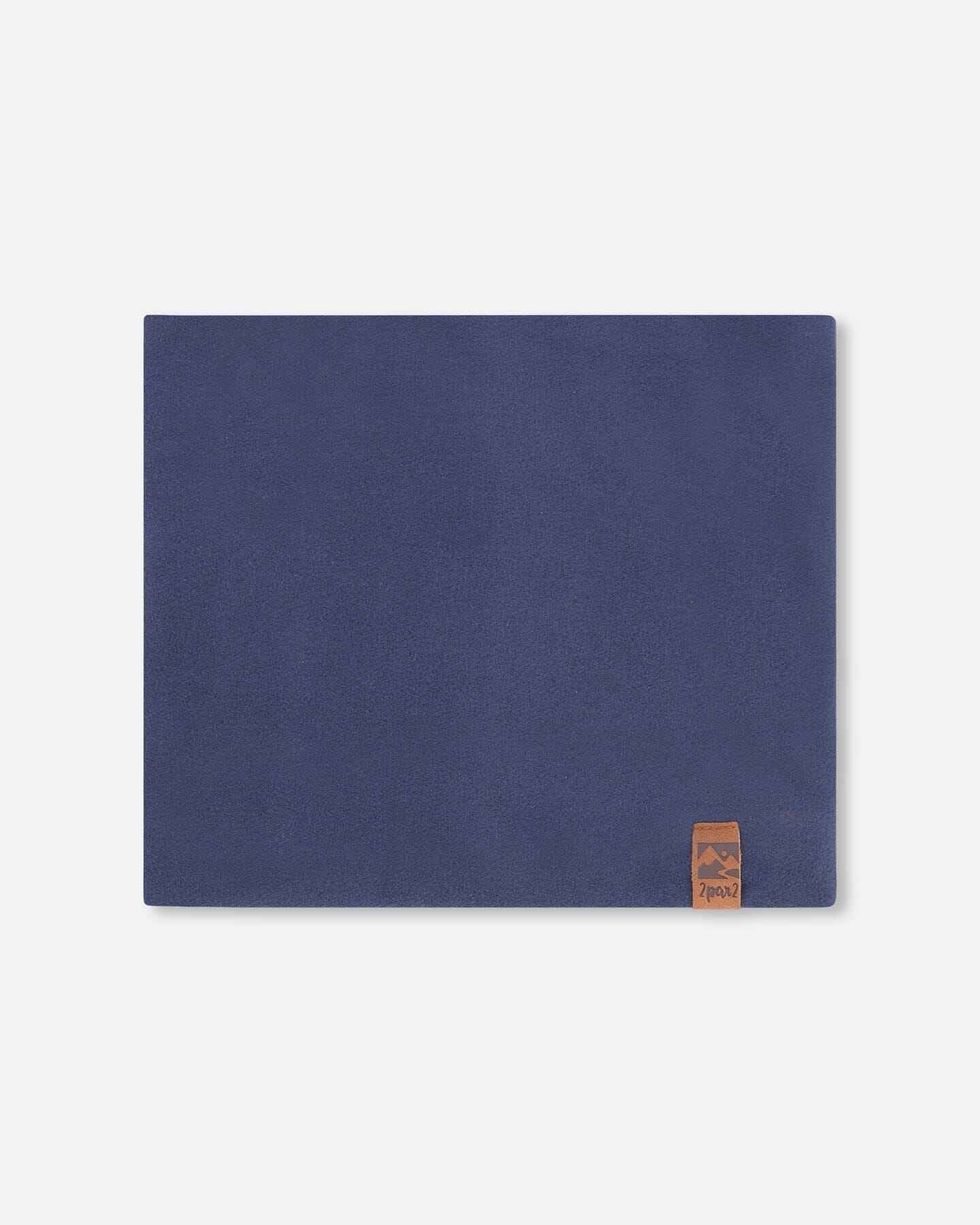 Stretch Jersey Neck Tube Navy Blue