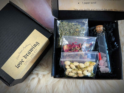 Love Drawing Spell Jar Kit