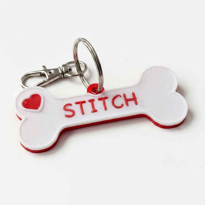 Personalized Pet ID Tag with Swivel Hook