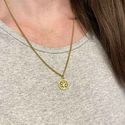 ARBRE DE VIE | Collier en acier inoxydable