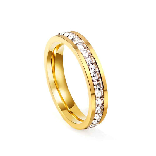 Contemporary Gold Band