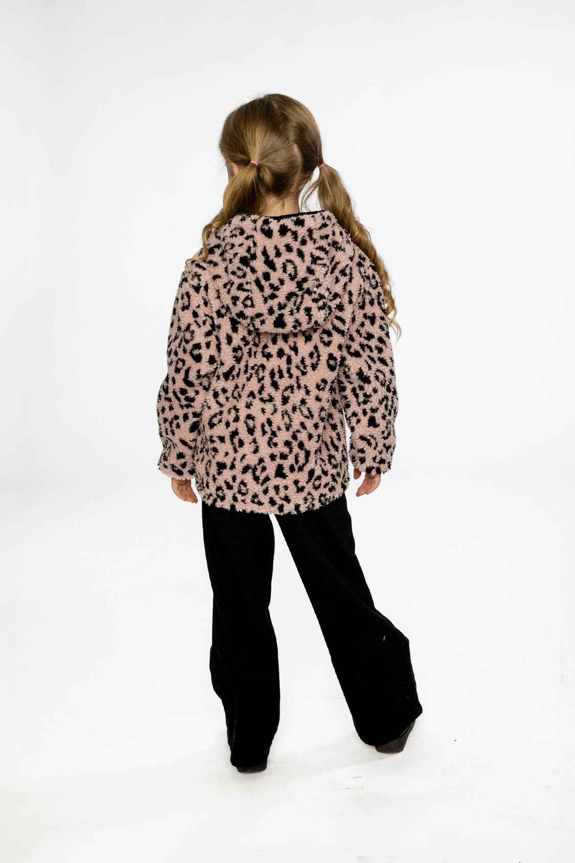 Reversible Mid-Season Jacket Pink And Black