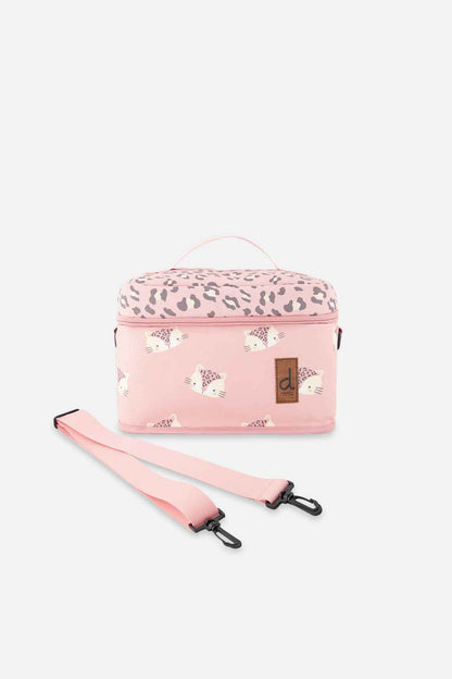 Lunch Box Pink Leopard Print