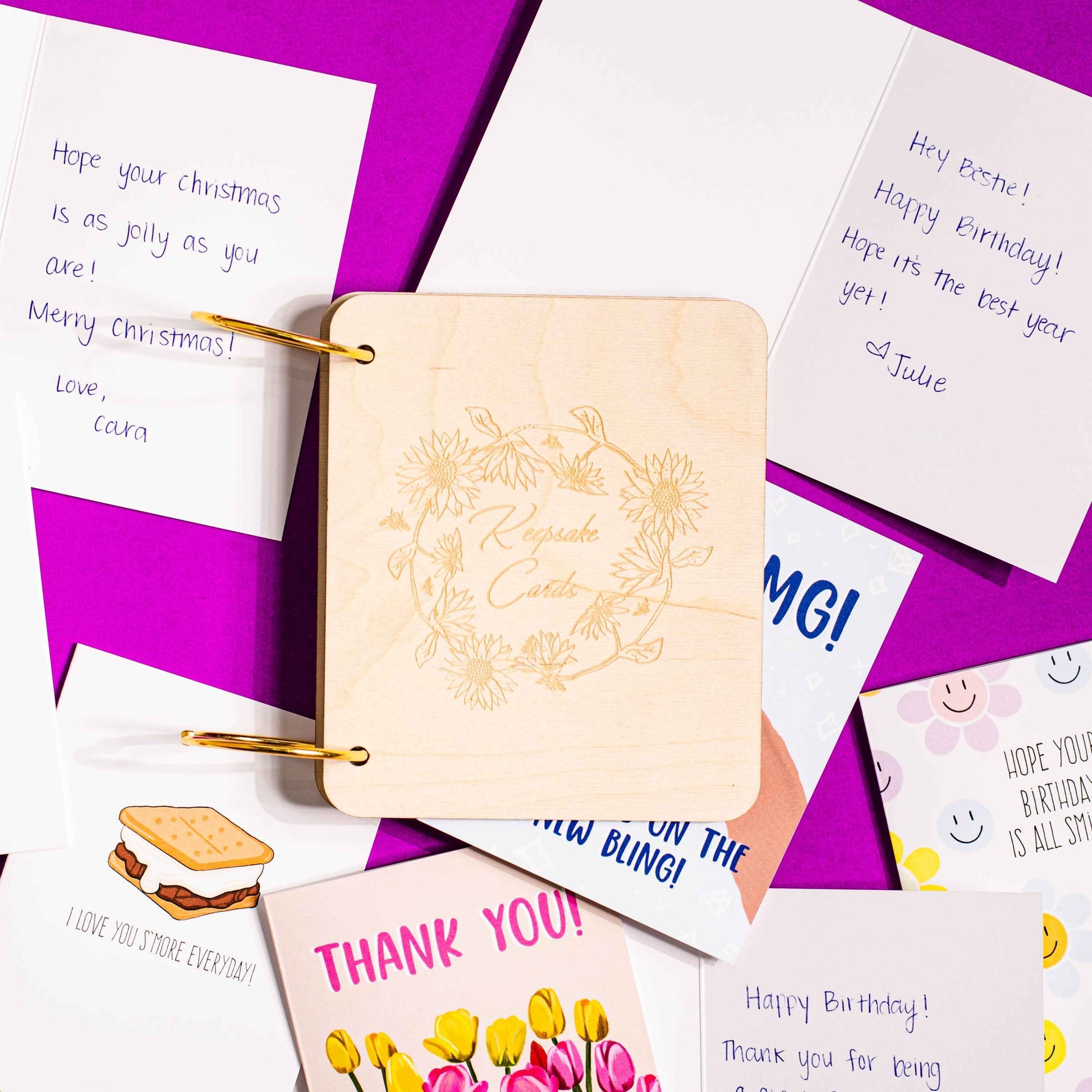 Keepsake Cards Holder