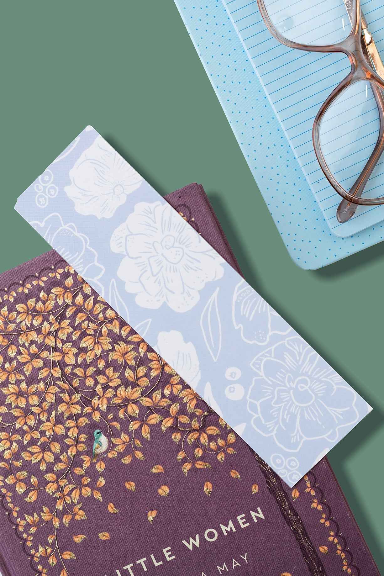 Periwinkle Fields Bookmark