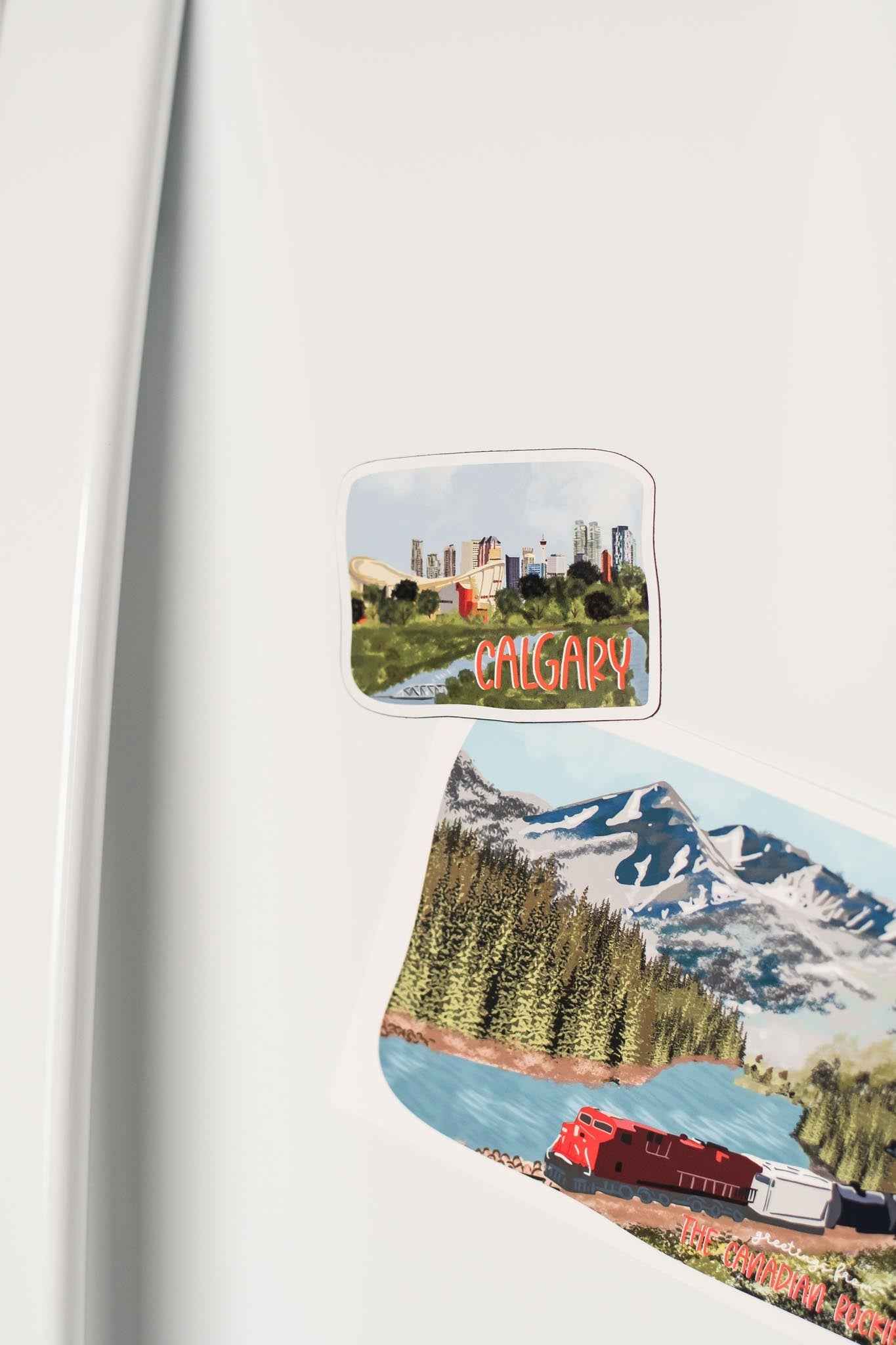 Calgary Skyline Magnet