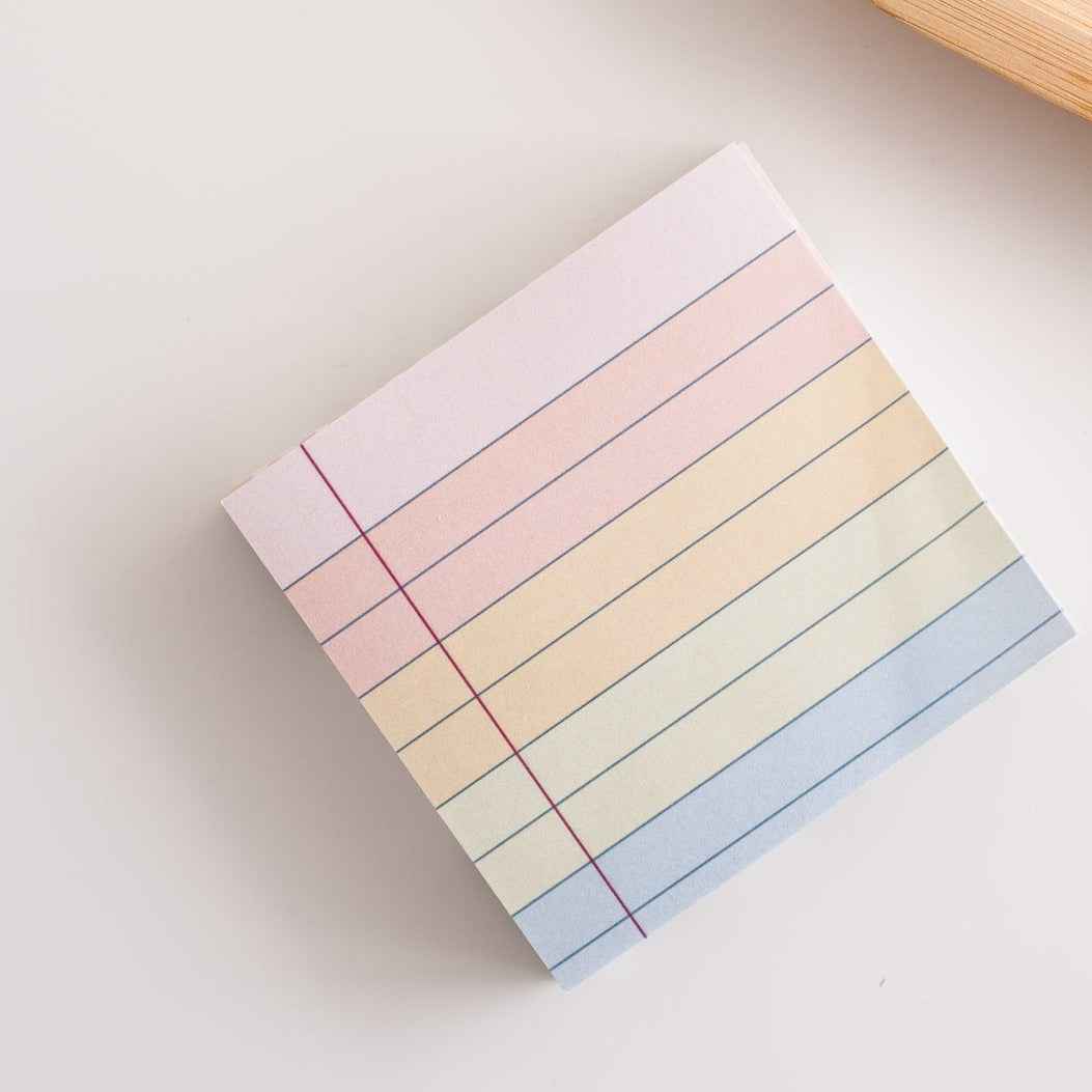 Rainbow Sticky Notes