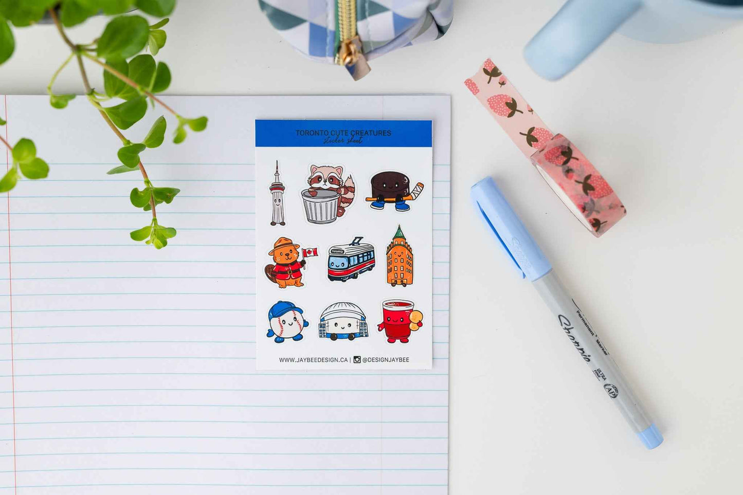 Toronto Mini Sticker Sheet