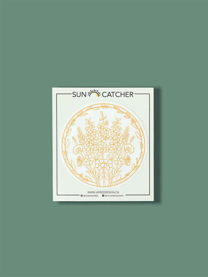 Wildflower Circle Sun Catcher