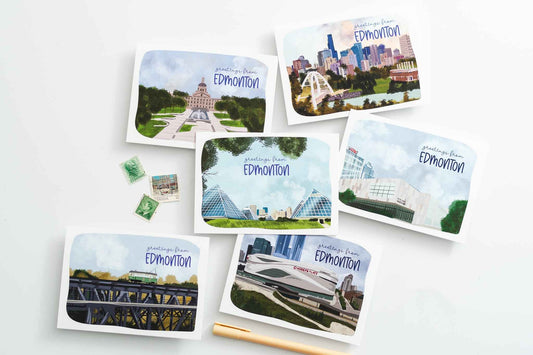 Rogers Place Edmonton Postcards