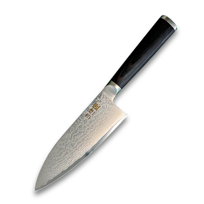 Miyako SUS 165mm Deba-Messer Rechtshänder | 33 Lagen Damastklinge – Hergestellt in Japan