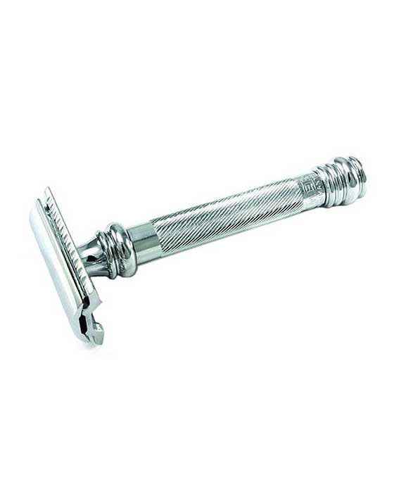Merkur 38C  Double Edge Safety Razor: Barber Pole