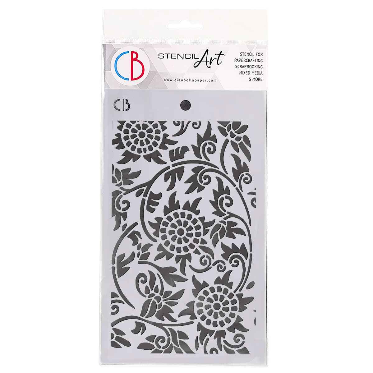 Ciao Bella Texture Stencil 5"x8" Palenque