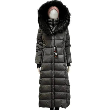 Manteau long et chaud