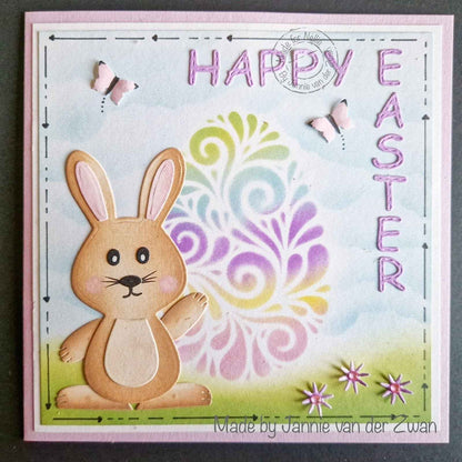 Nellie Snellen • 3D Embossing Folder Doodle Egg