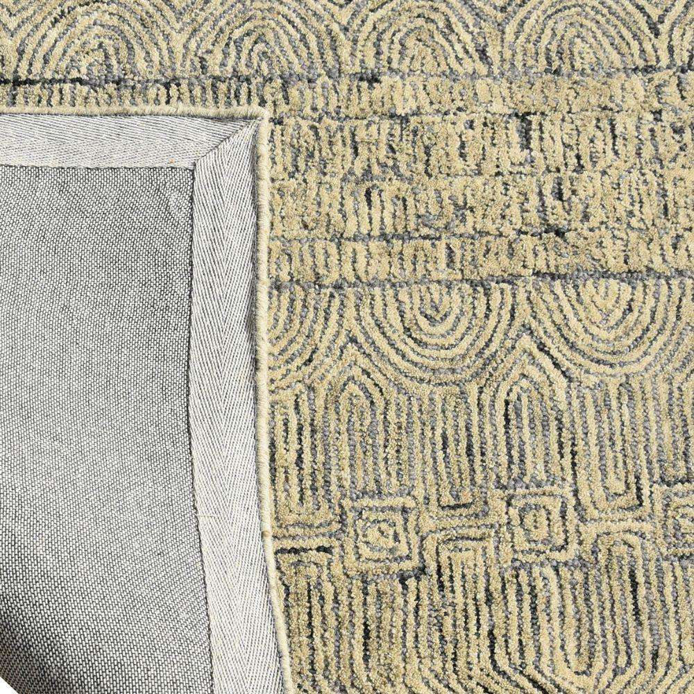 Ocean Gewebter Wollteppich 6X9