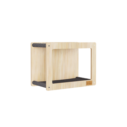 Wall Mounted, Double Hammock Cat Hidedout
