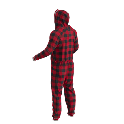 Pook Onesie - Red (Adult Unisex)