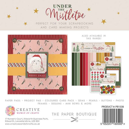 The Paper Boutique Under the Mistletoe 12x12 Paper Pad