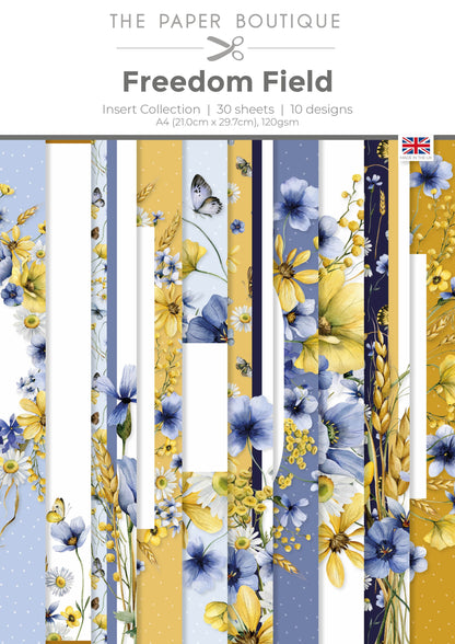 The Paper Boutique Freedom Field Insert Collection