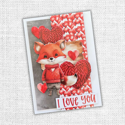 Animal Love Embossed Die Cuts 31629
