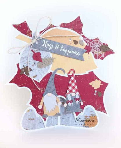 Marianne Design Craft Stencil: Autumn Leaves by Marleen