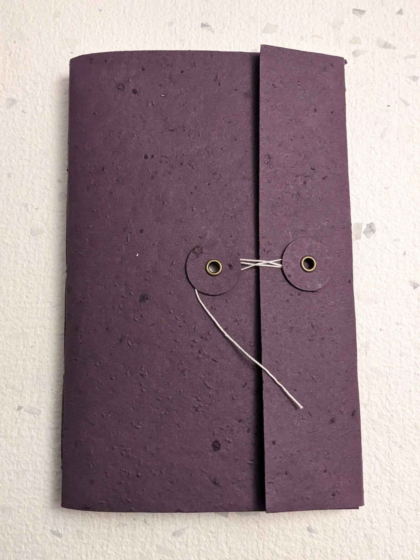 Large | Plantable Button and String Notebook