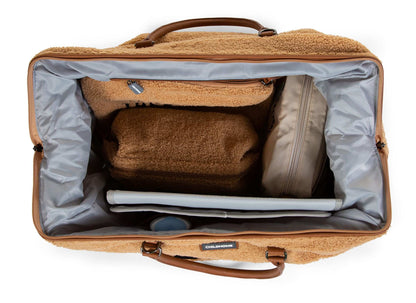 Cozy Teddy Comfort Mommy Bag