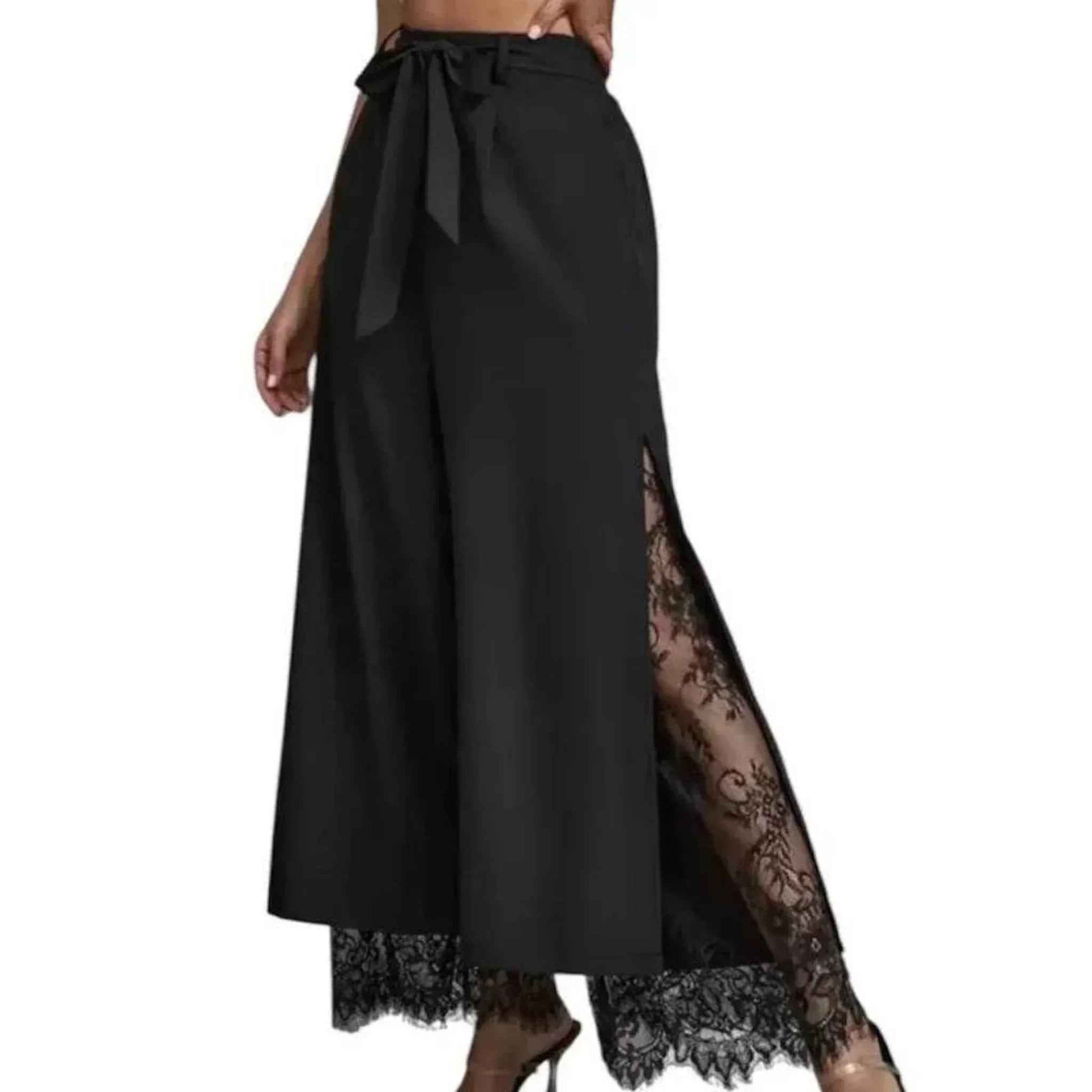 Pantalon en dentelle