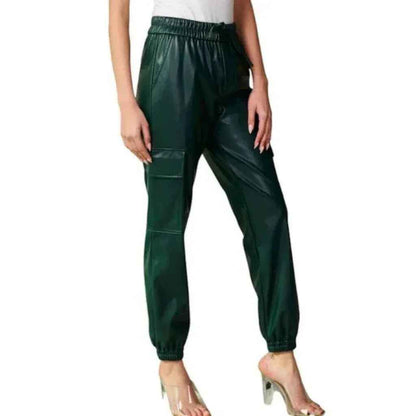 Pantalon faux cuir