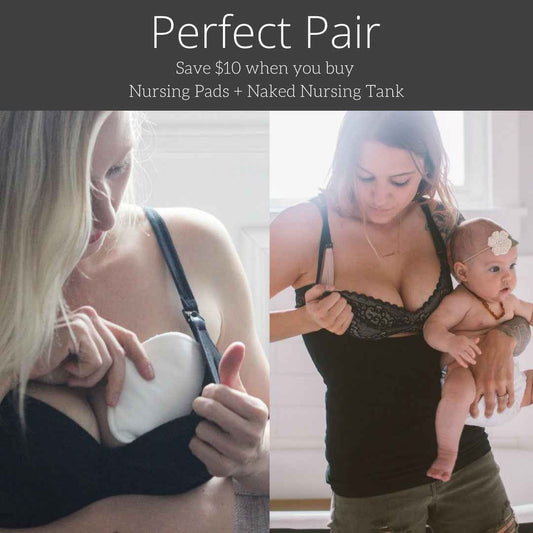 Perfect Pair - Bamboo Nursing Pads + Classic Cotton Tank *SAVE $10*