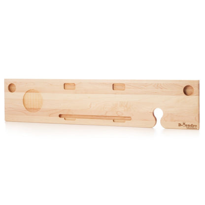 Pont de bain en bois