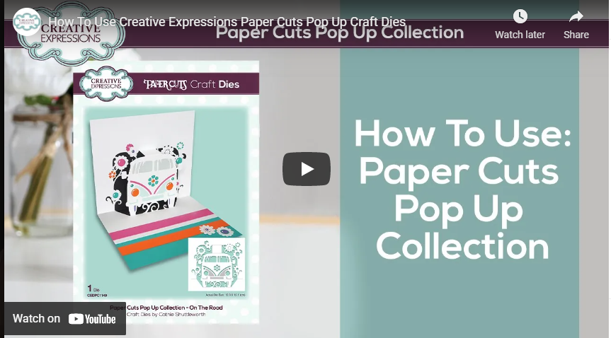 Paper Cuts Hooray Craft Die