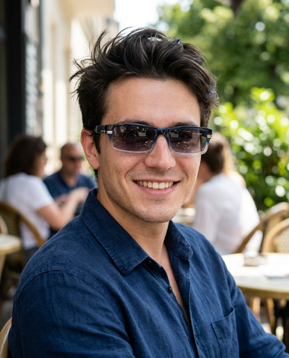 Rennic – Rectangular Sun Readers UV Protection | Bolero Eyewear