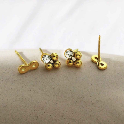 RENCE 2-Pair Stud Earrings Set