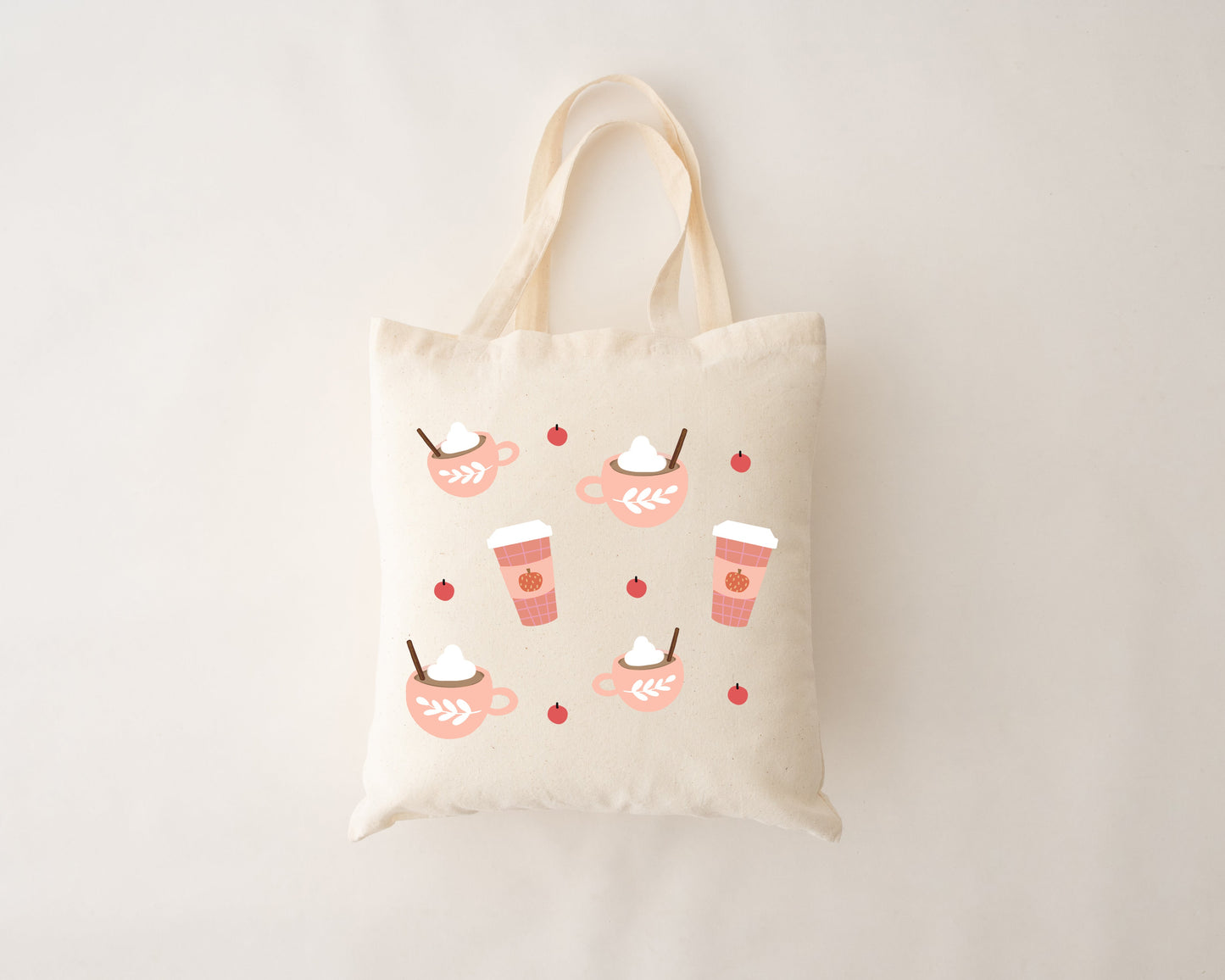 Wiederverwendbare Tasche – Kürbisgewürz-Latte
