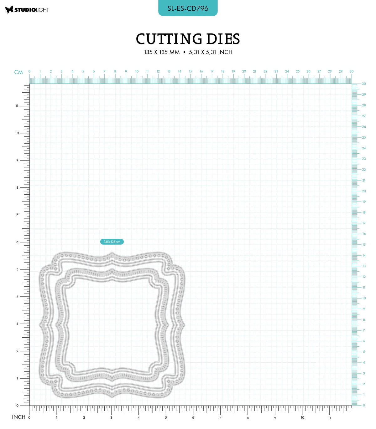 SL Cutting Dies Classic Accolade Essentials 6 PC