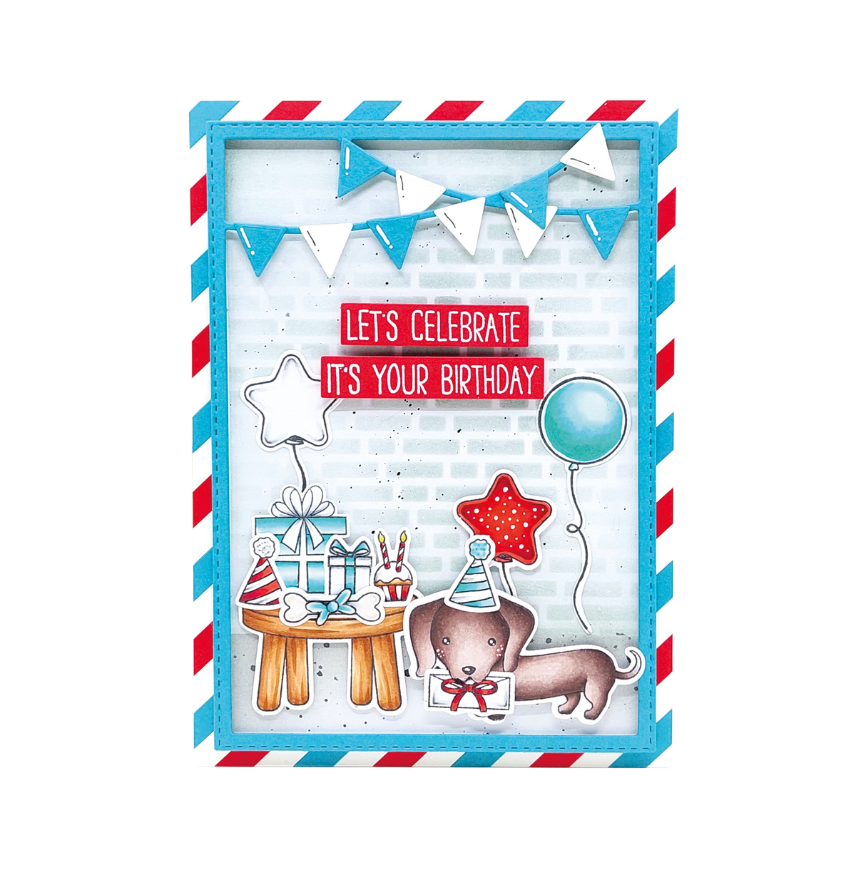 SL Stamp & Cutting Die Party Time Sweet Stories 20 PC