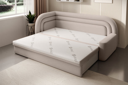 Fabillo Storage Sleeper Sofa - Beige